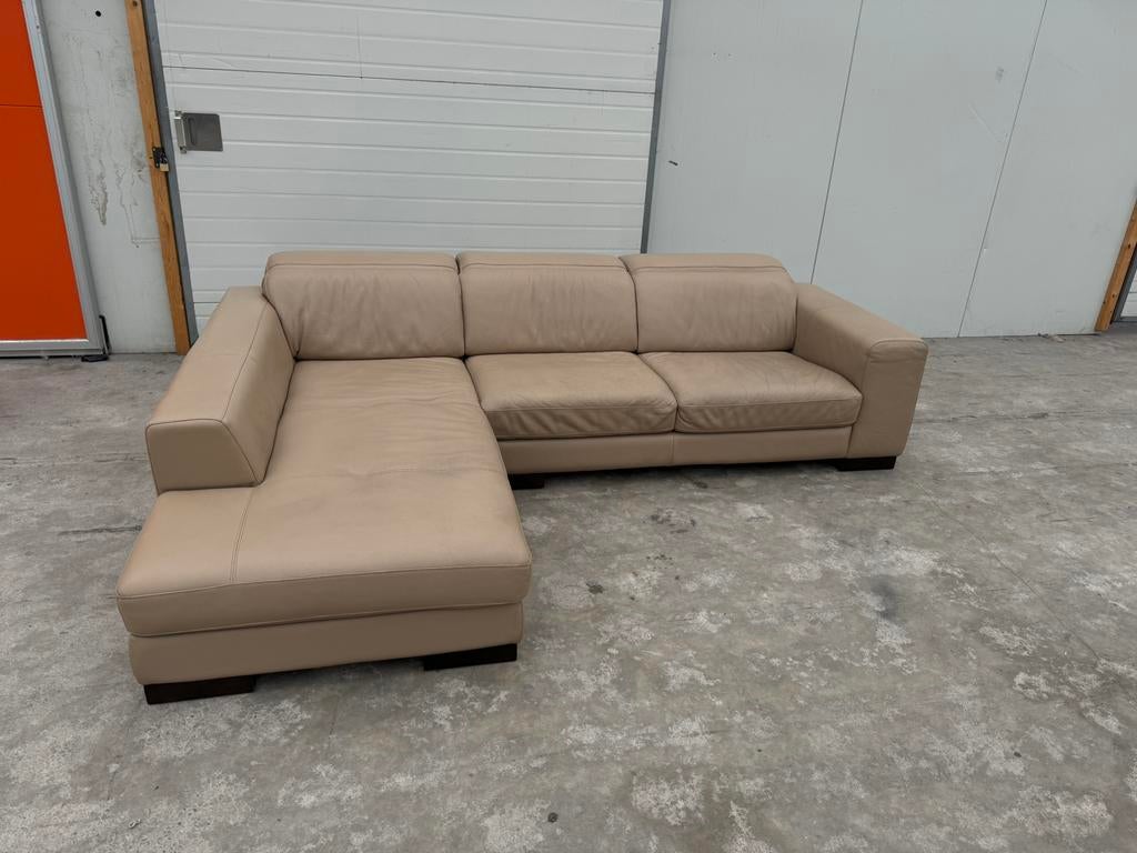 Leren Montèl Hoekbank (288 cm) | Bezorgoptie, Montèl, 250 tot 300 cm, Mijnsherenweg, Hoekbank