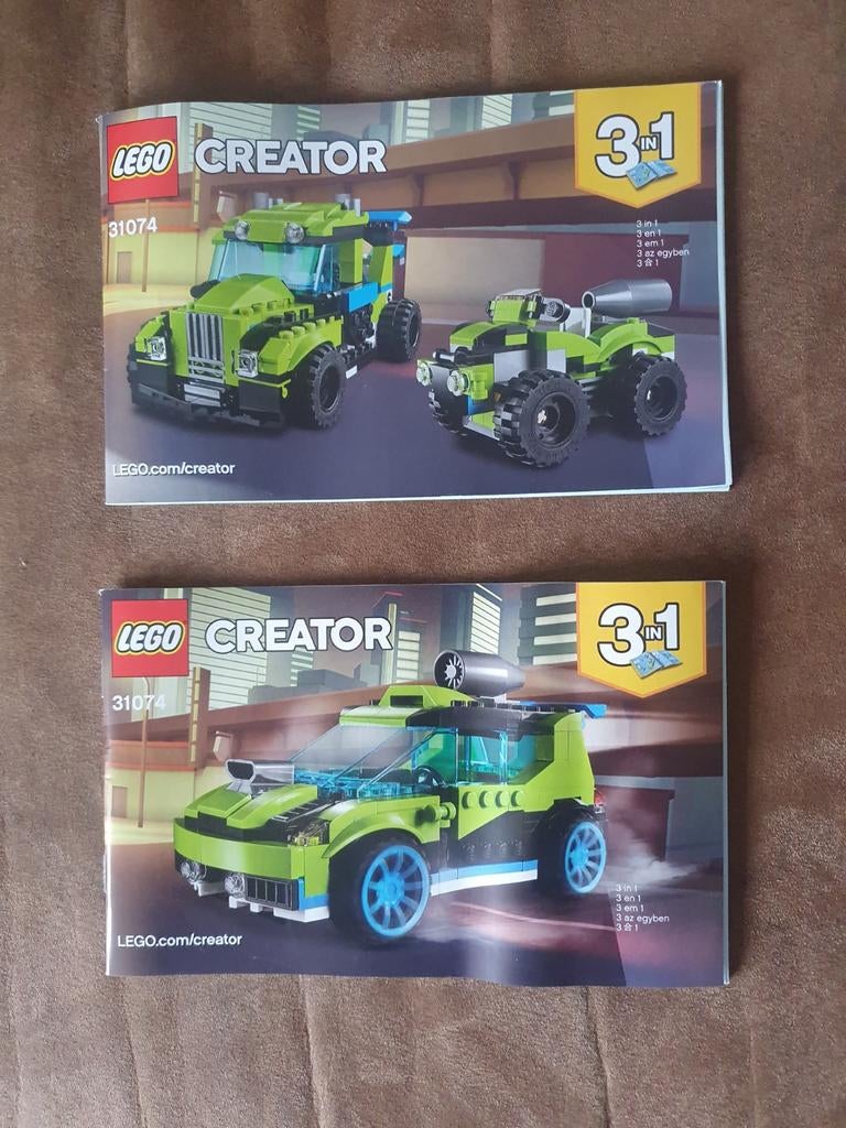 Lego Creator instructieboekjes 31074, Ophalen of Verzenden