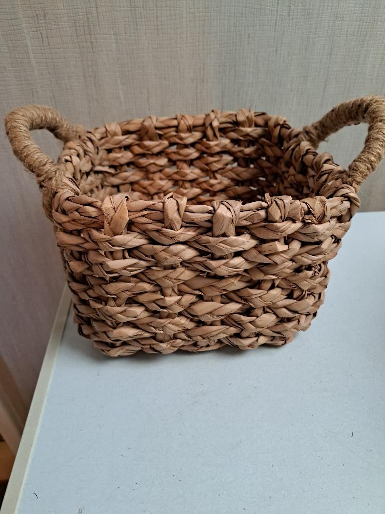 leuk zeegras mandje nieuw, Ophalen of Verzenden, Nieuw, Rond, Riet