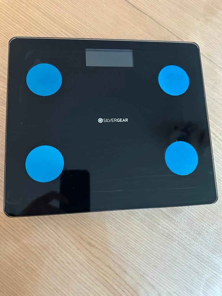 Silvergear weegschaal zwart nieuw, Witgoed en Apparatuur, Weegschalen, 1 tot 500 gram, Nieuw, 100 kg of meer, Ophalen of Verzenden