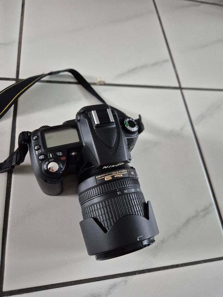 nikon D-90 met lowepro-tas en oplader en lensbeschmering, Ophalen, Gebruikt, Overige typen