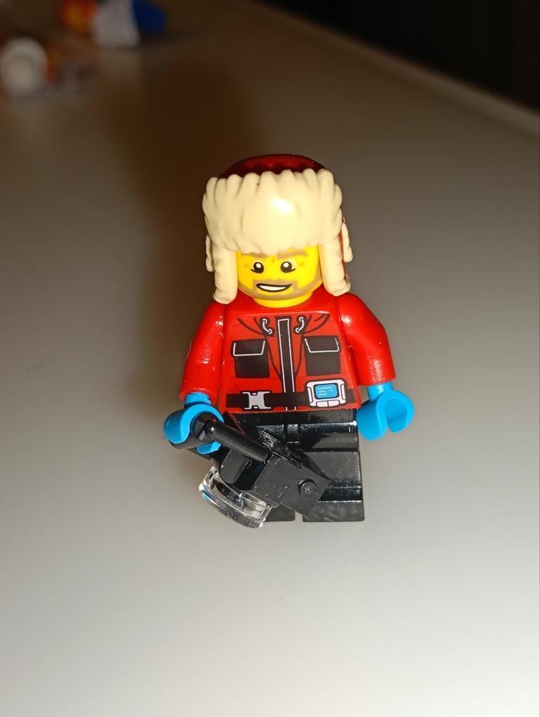 Lego minifigure CTY0905 poolfotograaf/ bioloog, Ophalen of Verzenden