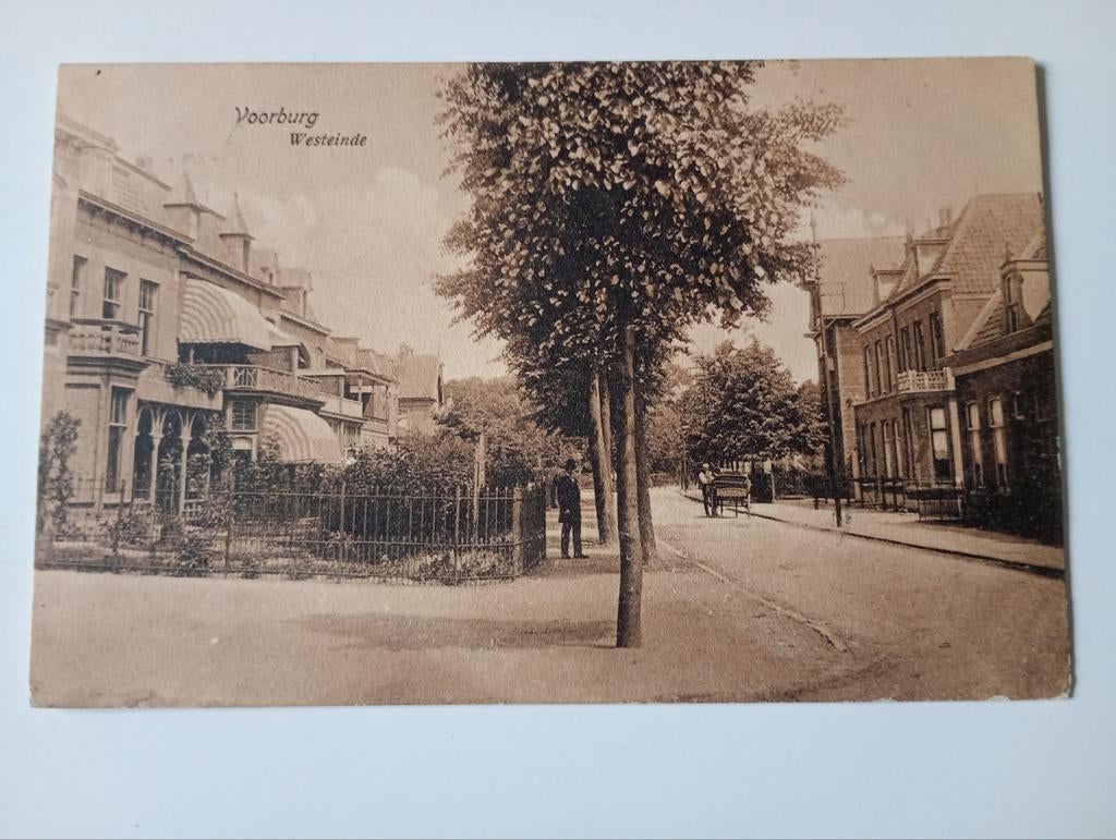 Voorburg Westeinde 1910, Ophalen of Verzenden, Voor 1920, Gelopen, Zuid-Holland