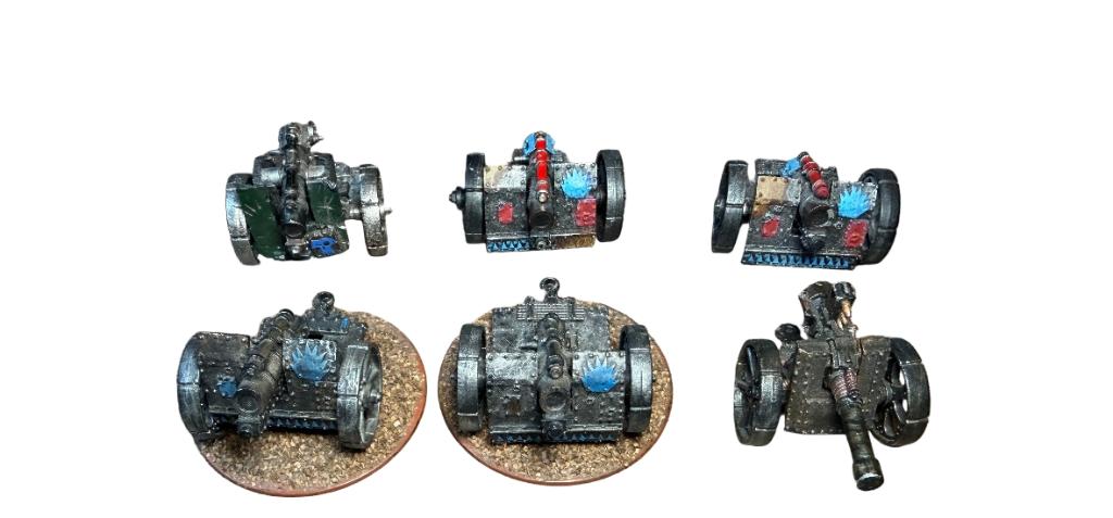 Warhammer 40K Ork Kannons, ., Warhammer, Ophalen of Verzenden, Zo goed als nieuw