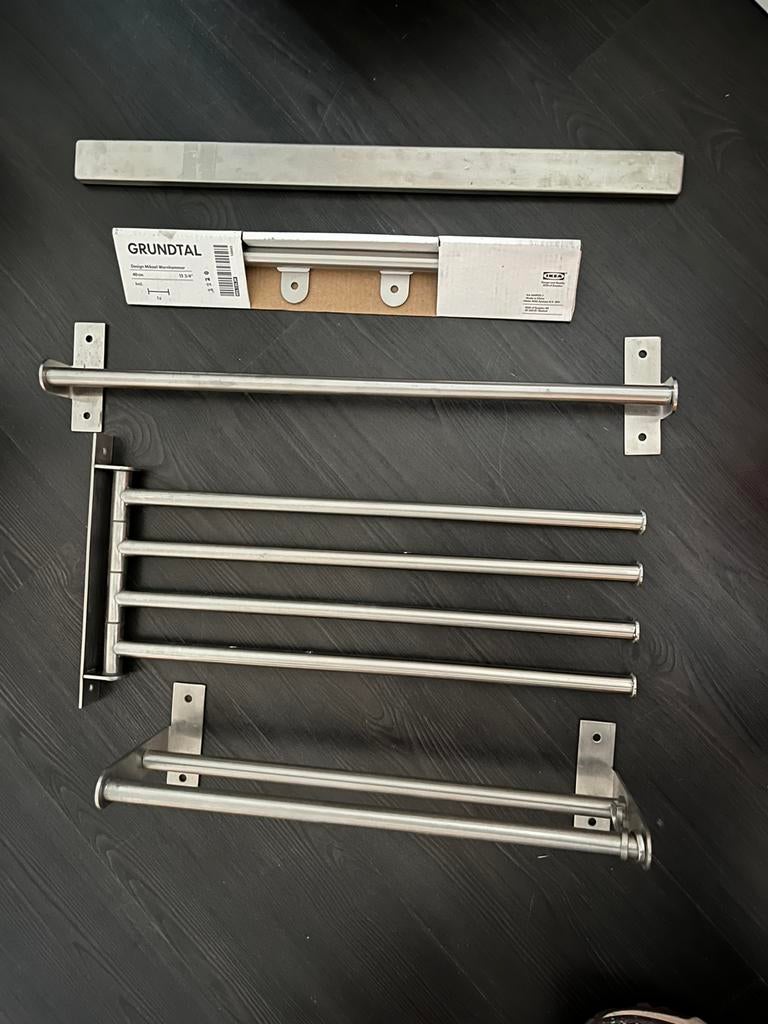 Keukenrek/doucherek/opberg/ophang ikea accessoires, Ophalen of Verzenden, Zo goed als nieuw