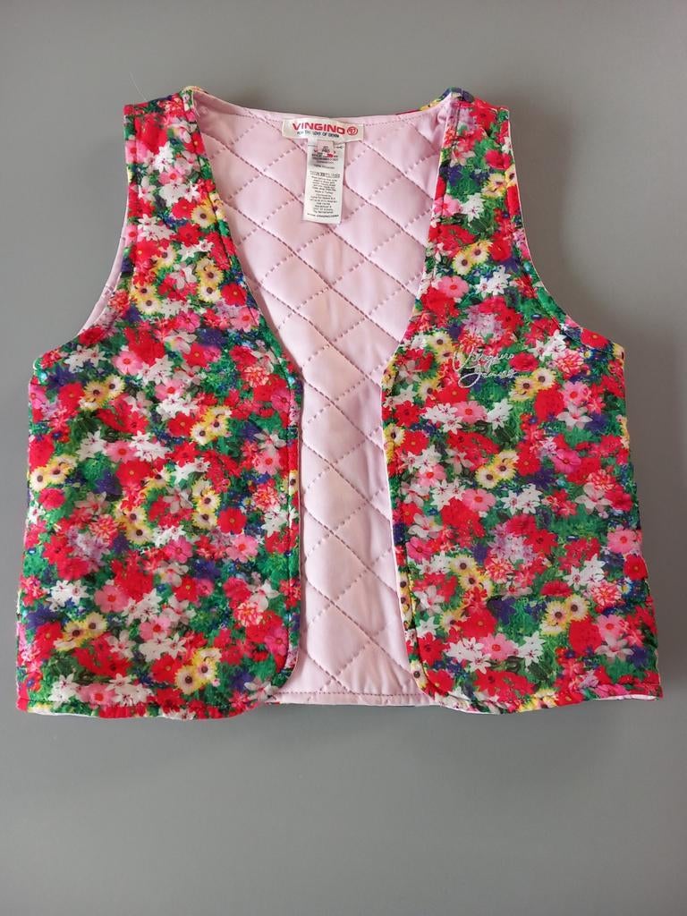 Vingino gilet maat 140, Ophalen of Verzenden, Zo goed als nieuw, Meisje, Trui of Vest