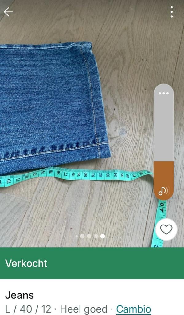 Cambio Jeans Rechte Pijp Maat 38 (ipv 40), Cambio, Overige jeansmaten, Gedragen, Verzenden