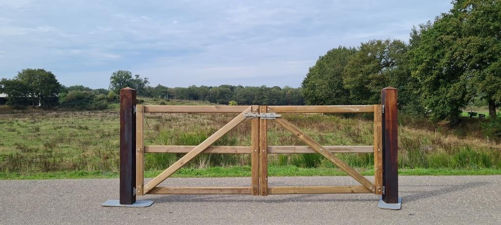 Weidepoort, Toegangspoort, Poorten, Tuinpoort, Hekwerk, Weidegang, Sales@veldomheiningen.nl, Schaijk, 4 paarden of pony's of meer