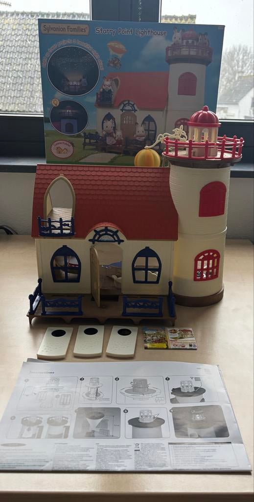 Sylvanian Families Vuurtoren 5267 - Compleet!, Ophalen of Verzenden, Zo goed als nieuw, Poppenhuis
