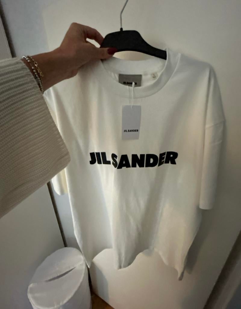 Jil Sander Wit T-shirt - Ongedragen, Nieuw, Verzenden, Maat 48/50 (M), Wit