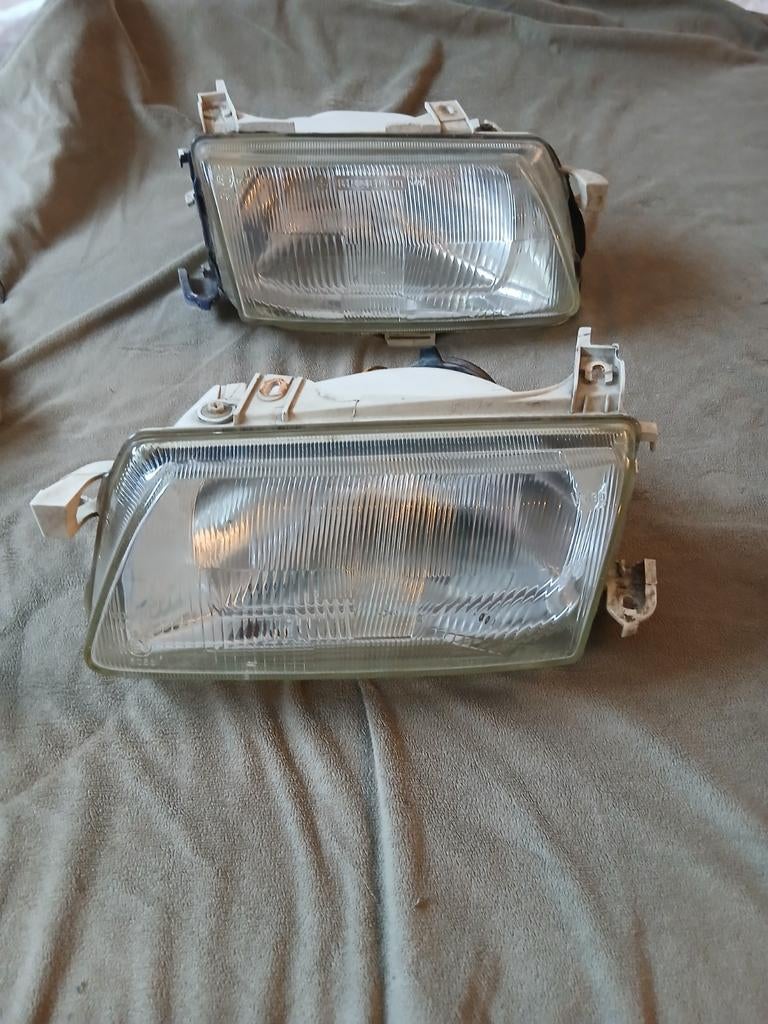 Opel Astra F Koplampen Compleet met Knipperlichten, Ophalen of Verzenden, Gebruikt, Opel