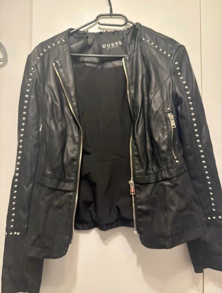 Guess zwart jasje S, Zwart, Ophalen of Verzenden, Jasje, Maat 34 (XS) of kleiner