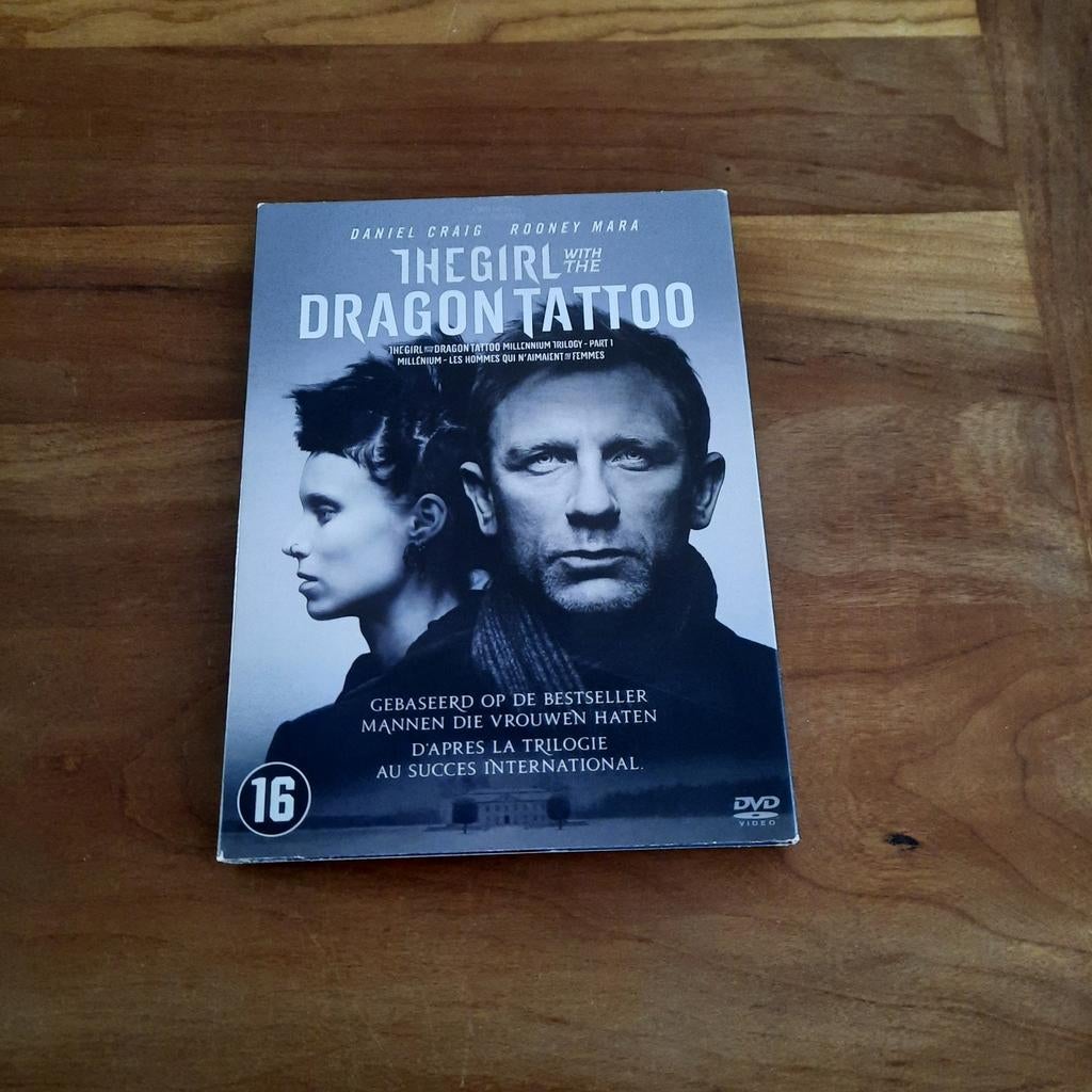 DVD van The girl with the Dragon tattoo, Vanaf 16 jaar, Ophalen of Verzenden, Zo goed als nieuw, Actiethriller