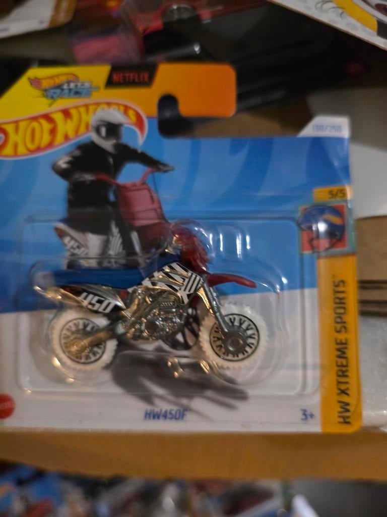 Hot Wheels HW450F Motorfiets - Nieuw in Verpakking!, 333 Continental Boulevard El Segundo, CA 90245 USA, Nieuw, Ophalen of Verzenden