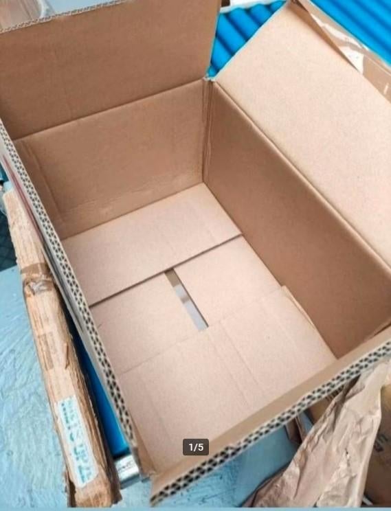 Stapeldoos, inpakdoos, kleine verhuisdoos 40 x 29 x 22cm, Doe-het-zelf en Verbouw, Kratten en Dozen, Doos, Opvouwbaar, Minder dan 35 cm