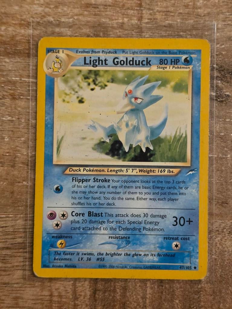 Light Golduck 47/105, Verzenden, Gebruikt, Losse kaart