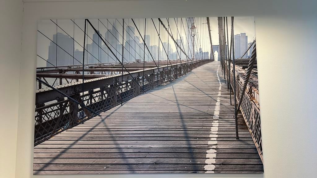 Ikea poster Brooklyn bridge 140x200, Ophalen