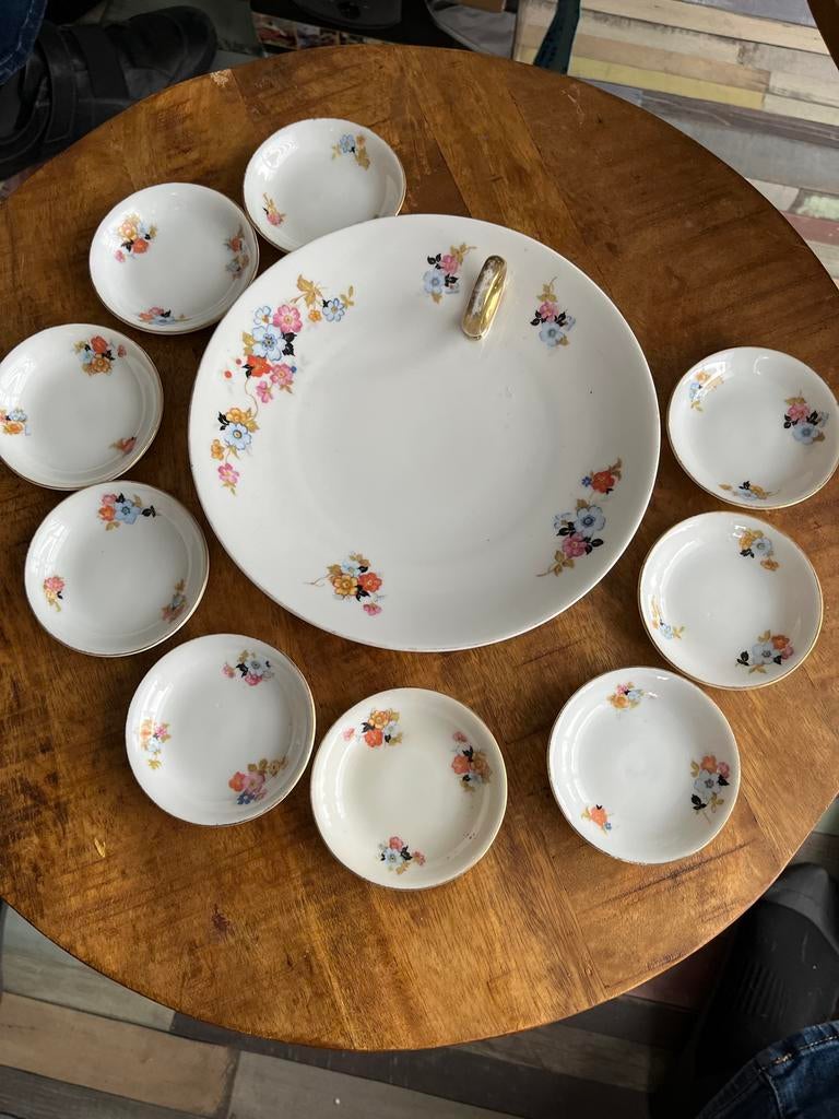 Epiag Royal Petit Fourset - Tsjechoslowakije, Antiek en Kunst, Antiek | Servies compleet, Ophalen of Verzenden