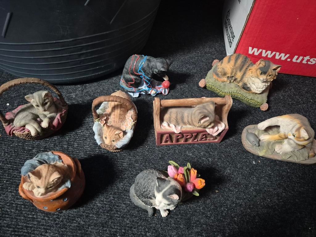 Francien Katten Beeldjes, Ophalen of Verzenden