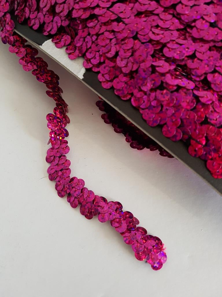 Pailletten band  elastisch, Ophalen of Verzenden, Nieuw, Draad