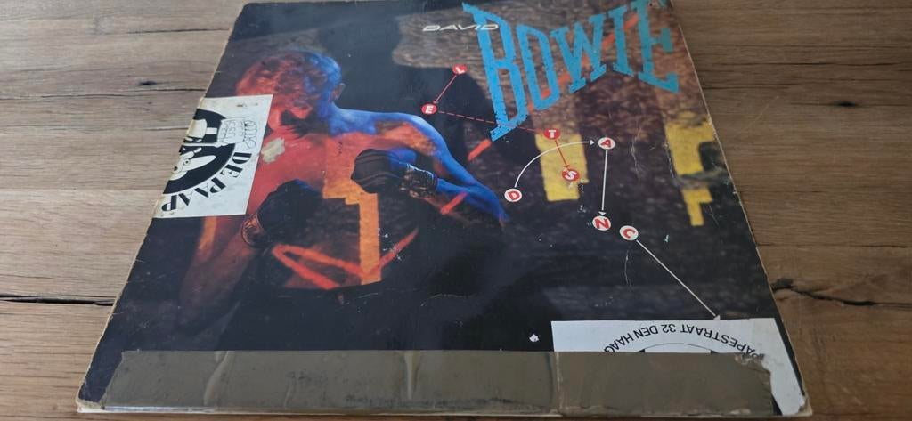 David Bowie - Let's Dance LP, Cd's en Dvd's, Vinyl | Pop, Gebruikt, 12 inch, Ophalen of Verzenden