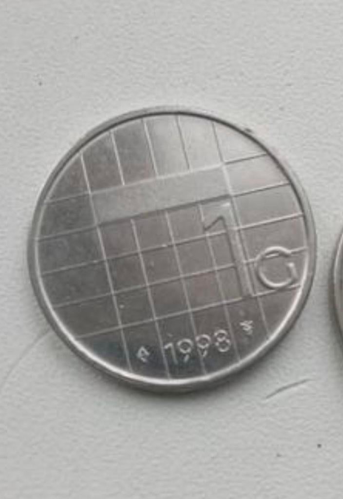 1€ Gulden munten, Ophalen of Verzenden, Koningin Beatrix, 5 gulden