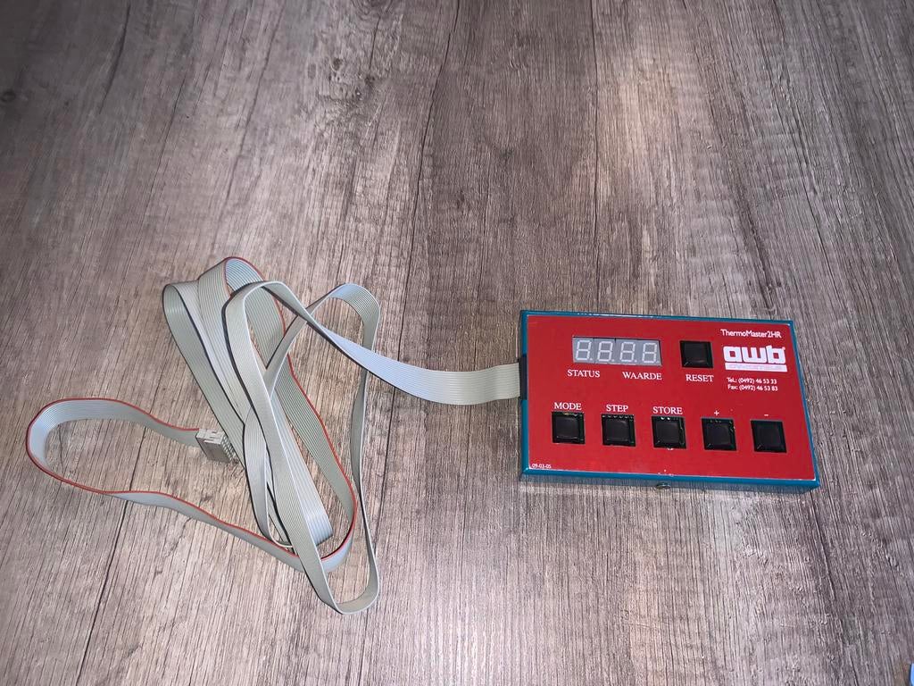 Awb Thermomaster 2HR AWB uitleesprint 4 cijferig display, Ophalen of Verzenden, Slimme thermostaat, Gebruikt