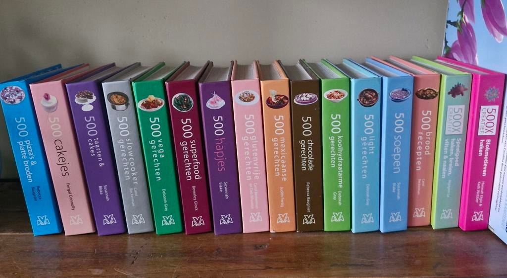 500 recepten diverse soorten, 500 creatieve patronen, Boeken, Ophalen of Verzenden