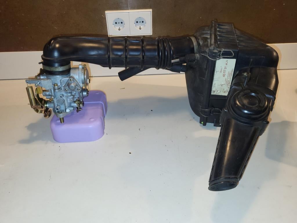 Luchtfilterhuis vw bus 1600T2 Type2 incl aanzuigbuis., Ophalen of Verzenden