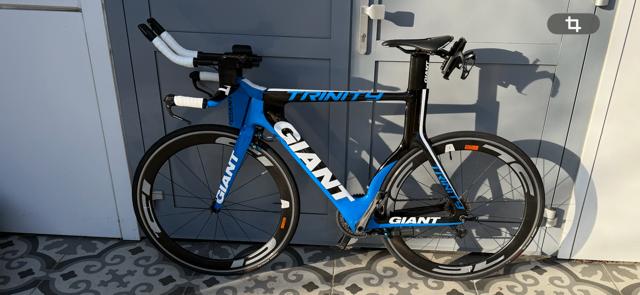 GIANT TRINITY, Fietsen en Brommers, Ophalen, Gebruikt, Carbon, Heren