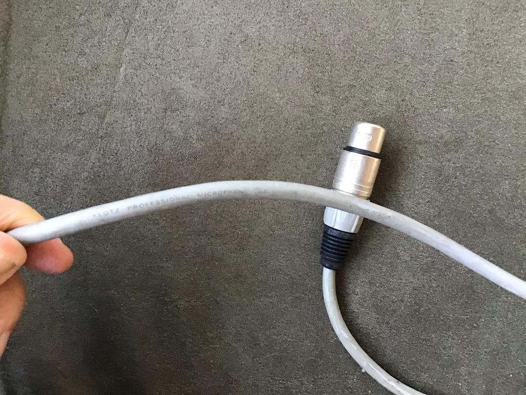 Klotz Professionele Microfoonkabel, Ophalen of Verzenden, Gebruikt, Minder dan 2 meter, Overige kabels