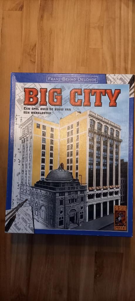 Big City - bordspel, Ophalen of Verzenden, Zo goed als nieuw, 999 Games