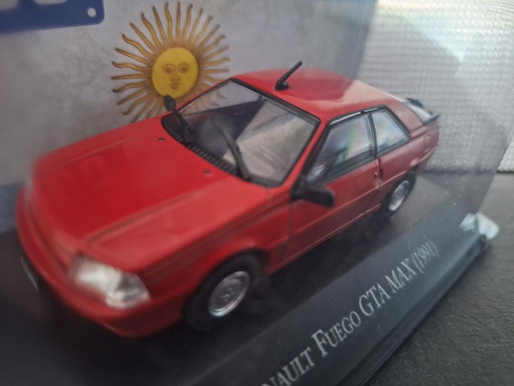 Renault Fuego GTA Max 1991 Schaal 1:43, Hobby en Vrije tijd, Modelauto's | 1:43, Overige merken, Atlas, Auto, Atlas