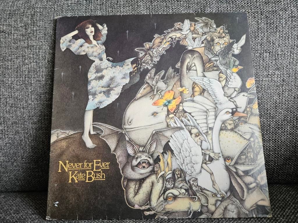 Kate Bush - Never for Ever LP, Cd's en Dvd's, Ophalen of Verzenden, Gebruikt, 12 inch