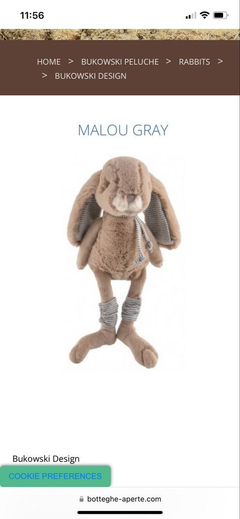 Gezocht; Bukowski Konijn Malou, Ophalen, Gebruikt