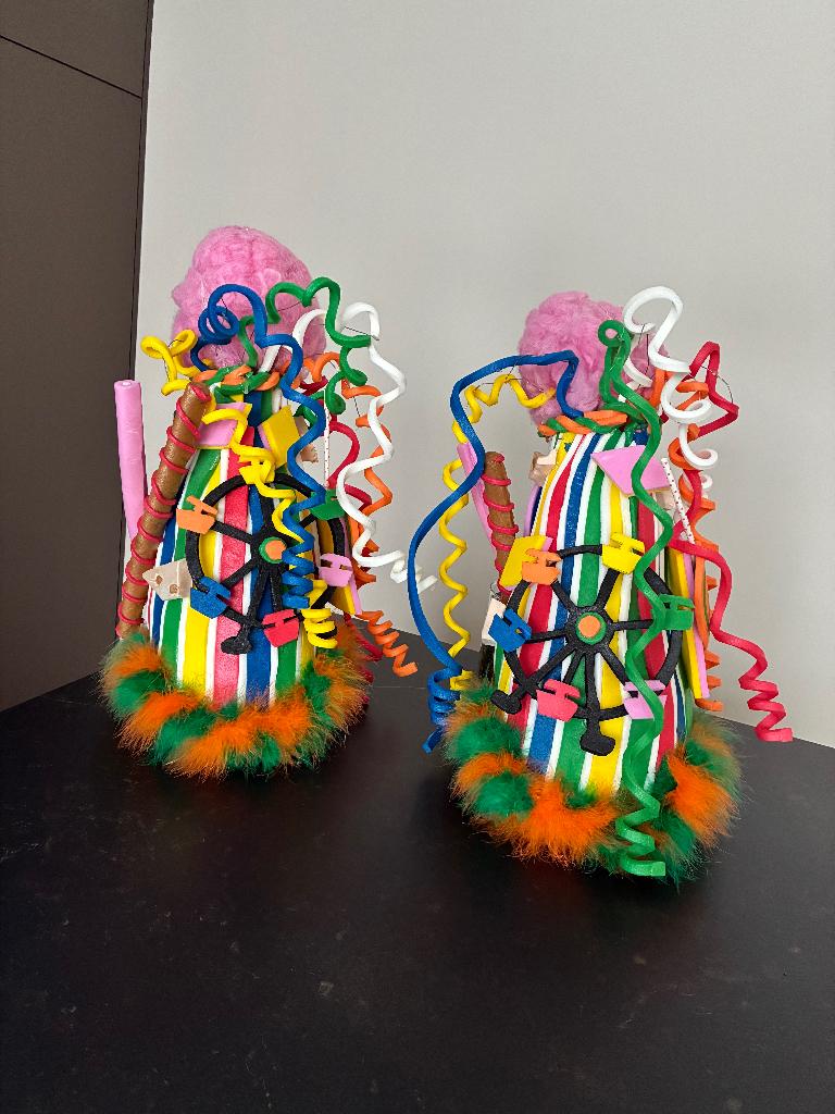 Foamhoeden carnaval, Ophalen, Zo goed als nieuw, Carnaval, Accessoires