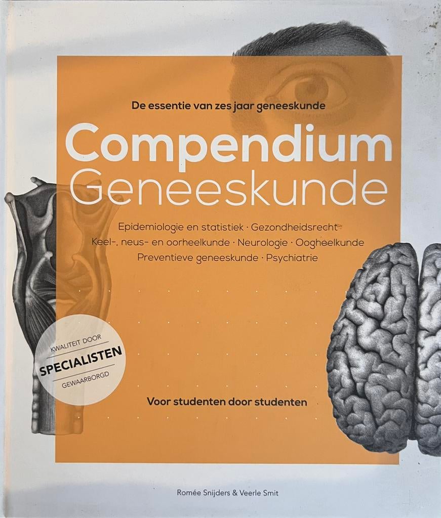 Compendium Geneeskunde, Ophalen of Verzenden, Beta, Zo goed als nieuw, WO