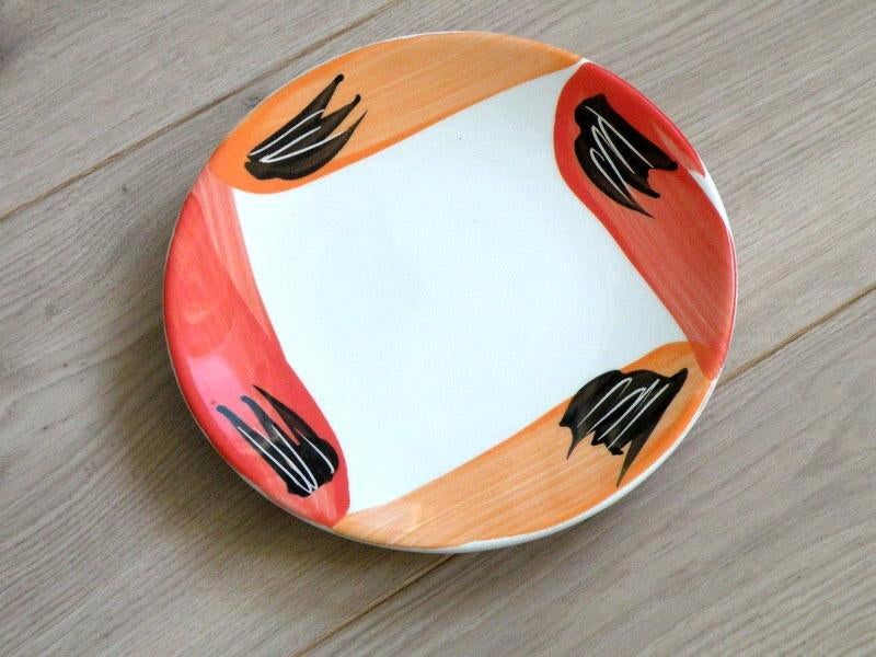 Decoratief handbeschilderd bord, Ophalen, Zo goed als nieuw, Bord(en), Overige stijlen