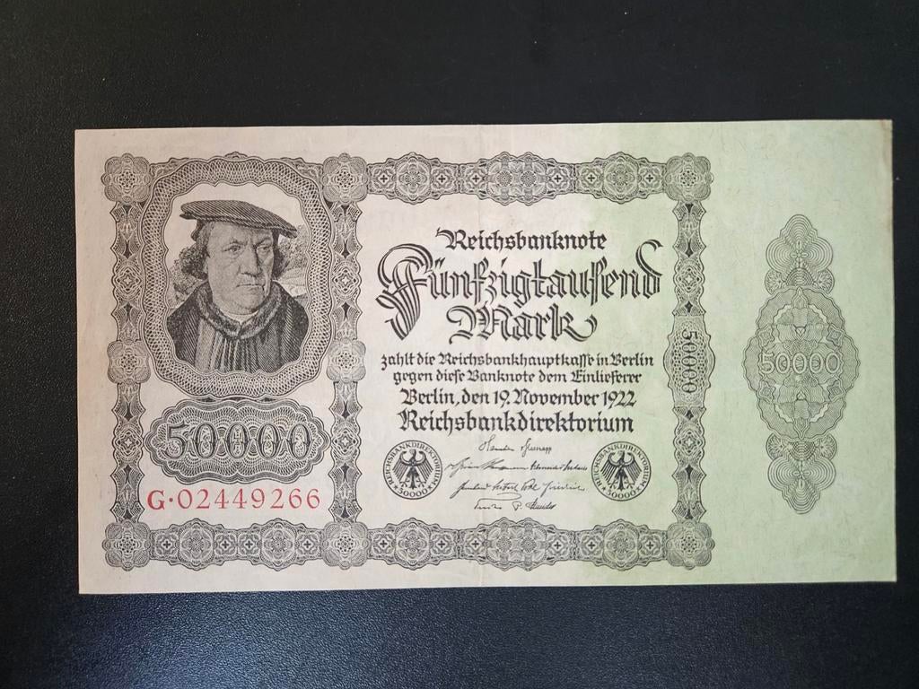 Duitsland pick 79 1922 zf, Ophalen of Verzenden, Duitsland, Los biljet