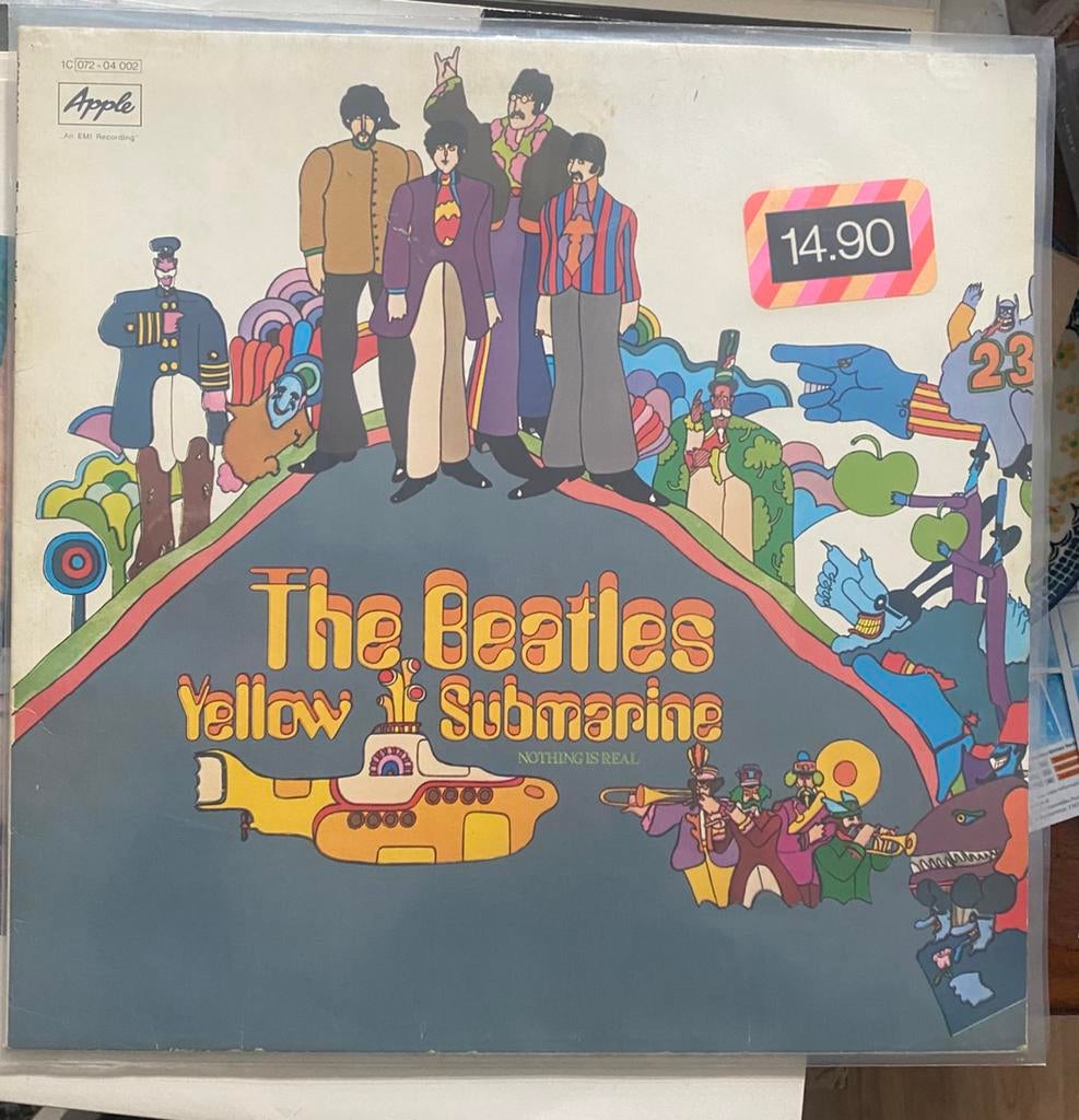 The Beatles lp yellow Submarine, Ophalen of Verzenden, Zo goed als nieuw, 12 inch, Poprock
