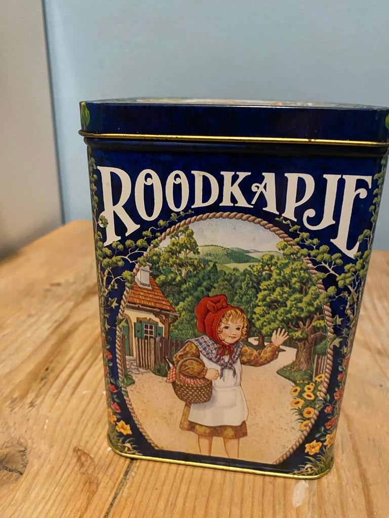 Vintage blik sprookjes, Ophalen of Verzenden, Gebruikt, Metaal, Minder dan 50 cm