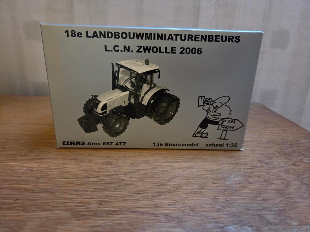 Claas Ares 657 ATZ 1:32 Beursmodel, Overige merken, Auto, 1:32 tot 1:50, Nieuw