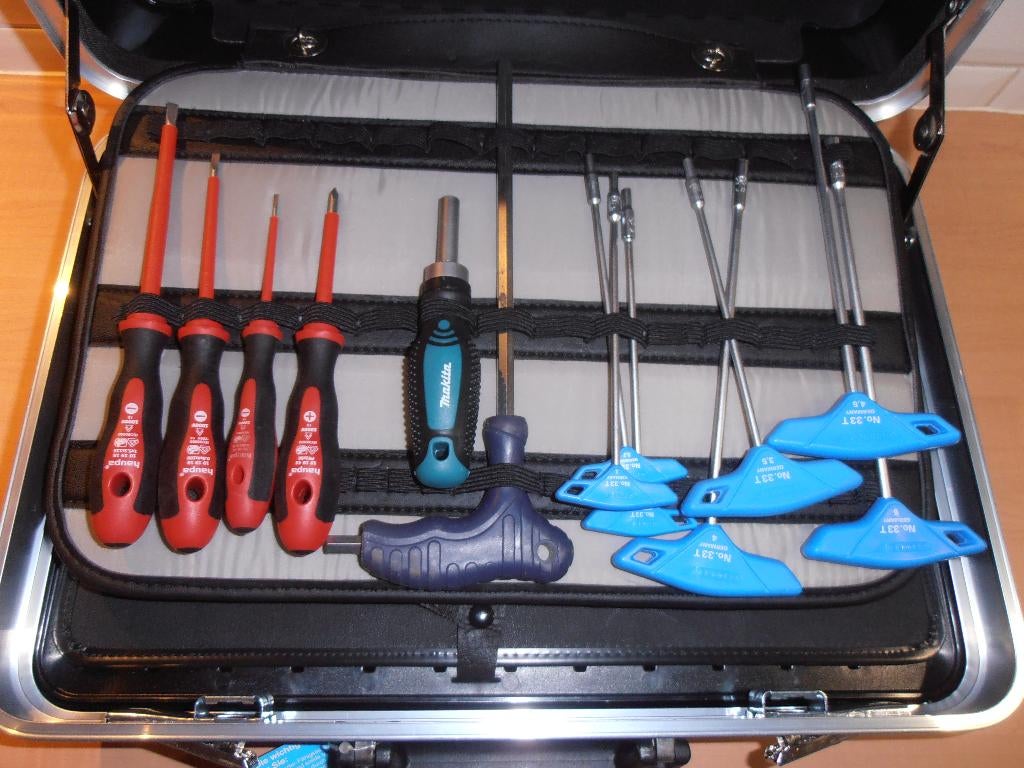 Zgan Hepco&Becker gereedschapskoffer + topmerk gereedschap., Ophalen of Verzenden, Nieuw