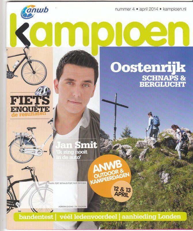 ANWB Kampioen no.4 2014 [3082]  [BoOvTi], Ophalen of Verzenden, Zo goed als nieuw, Overige typen