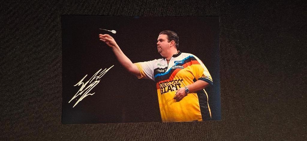 Foto Gabriel Clemens met handtekening (print) # Darts, Sport en Fitness, Darts, Verzenden, Nieuw, Overige typen