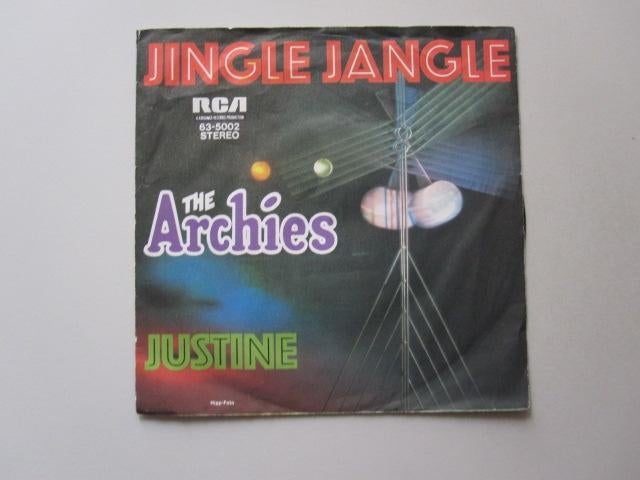 THE ARCHIES - jingle jangle - vinyl 7", Gebruikt, 7 inch, Single, Ophalen of Verzenden