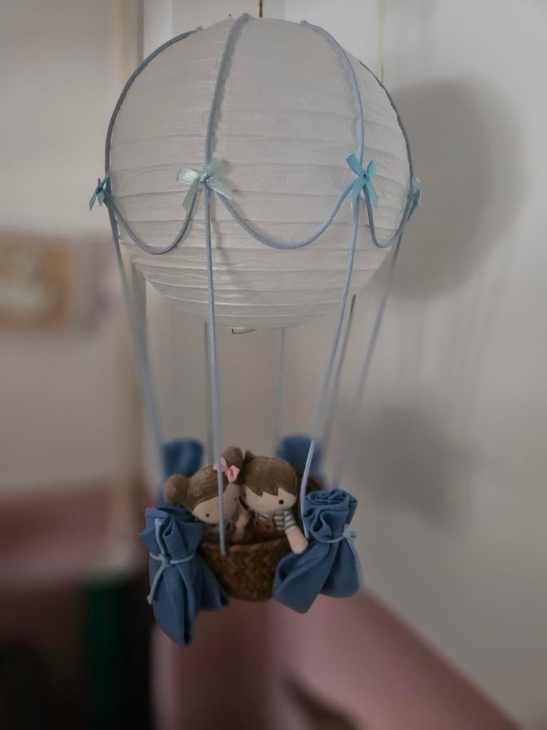 Unieke luchtballon lamp, Ophalen, Nieuw, Lamp