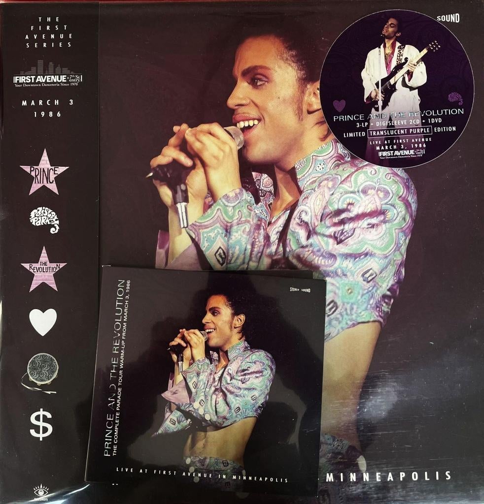PRINCE First Avenue 1986 - 3LP +1DVD +2CD Purple Edition, Verzenden, Nieuw in verpakking, 12 inch