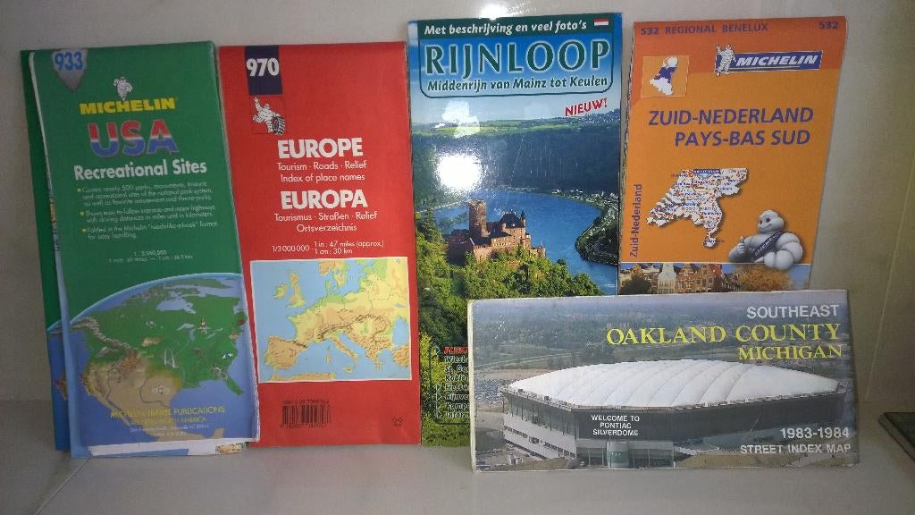 Oude landkaarten : verscihllende landen, Gelezen, 2000 tot heden, Landkaart, Europa Overig