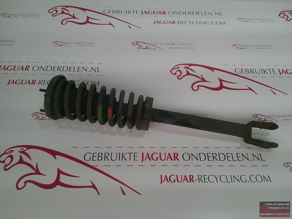 Schokbreker met veer voorzijde Jaguar S-Type 2.5 / 3.0 2002-, Gebruikt, -, Ophalen of Verzenden, Jaguar